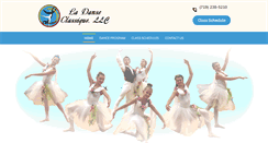 Desktop Screenshot of ladanseclassiquellc.com