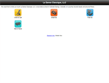Tablet Screenshot of ladanseclassiquellc.com